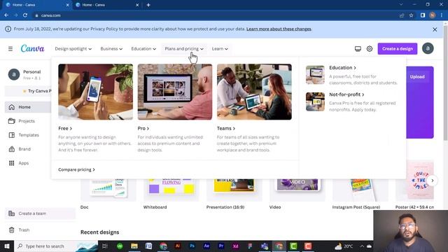 canva full tutorial in hindi | canva pro free | how to get canva pro for free | canva pro смотреть онлайн