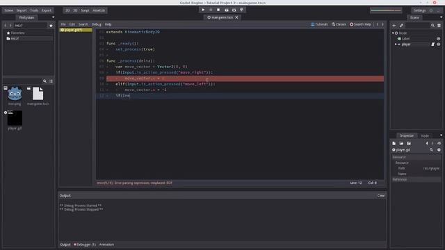 Gitting Gud At Godot - Part 5 - Basic Physics and Collision смотреть онлайн