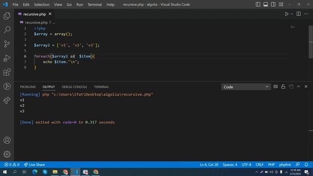 PHP array syntax | array with foreach loop | PHP Bangla Tutorial смотреть онлайн