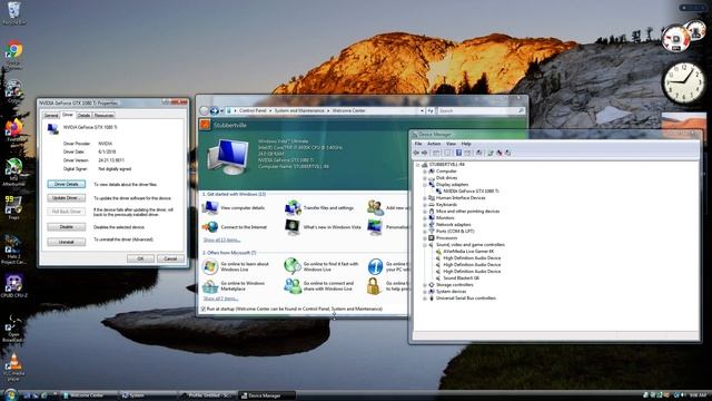 Nvidia 398 driver with a 1080ti on Windows Vista смотреть онлайн