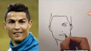 Как нарисовать Роналду