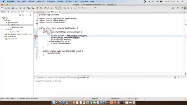 Criando projeto Scene Builder Java Eclipse, FXML смотреть онлайн
