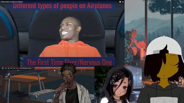 Moe & Fam react to Different Types of people on Airplanes-Thee blackbadger смотреть онлайн