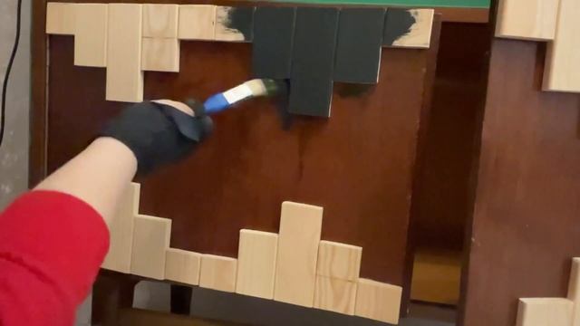 Переделка старого книжного шкафа,2 часть?Переделка мебели #diy #diycrafts #допосле #beforeandafter