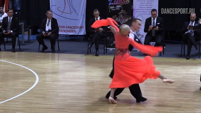Dmitry Pleshkov - Anastasia Kulbeda RUS, English Waltz | WDSF World Open Standard