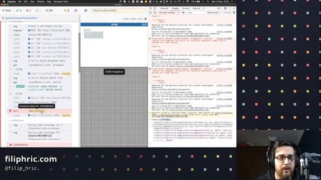 Playing with code coverage in Cypress смотреть онлайн