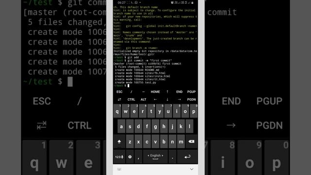 How to upload a repo on github using Termux смотреть онлайн
