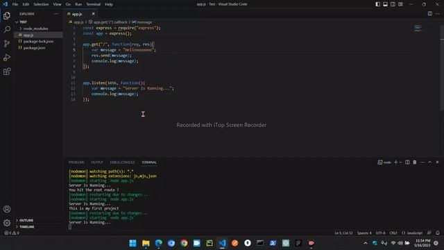 Node Js Tutorial | 2-What Is Nodemon And How To Install It In A Single Project Or Globally смотреть онлайн