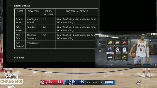 Nba Live 19 Cosmetic Update And What It Pertains Breakdown: 12/4/18 смотреть онлайн