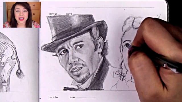 James Franco OZ & Dorothy! Sketch A Day 59 - Kat Sketch смотреть онлайн