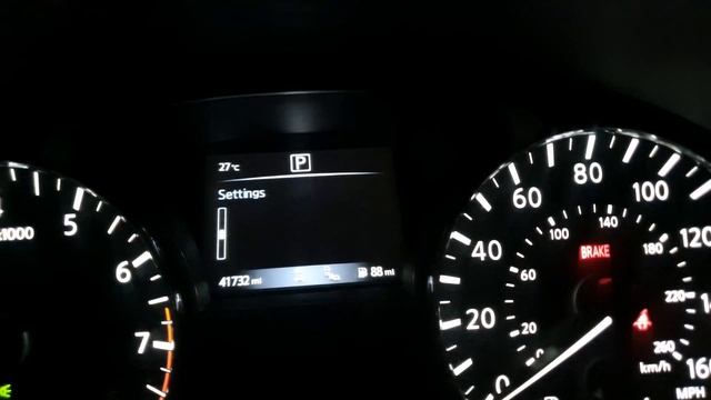 How to change mileage to l/100km in Nissan altima 2018 смотреть онлайн