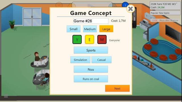 [Vinesauce] Joel - Game Dev Tycoon ( Part 4 ) смотреть онлайн