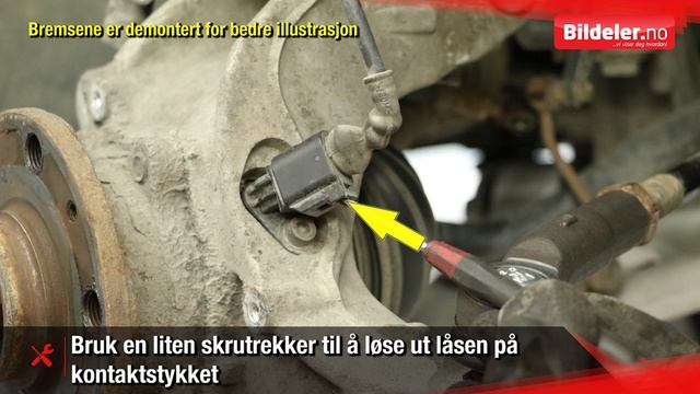 VW Passat: Hvordan bytte ABS sensor foran - 2005 til 2011 mod. (3C) смотреть онлайн