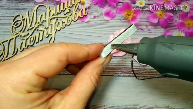 Бантики🎀 из 2-х элементов ⏱️,засекайте пара за 5 минут🎀laço Em 5 Minutos Bows🎀канзаши для начинающи