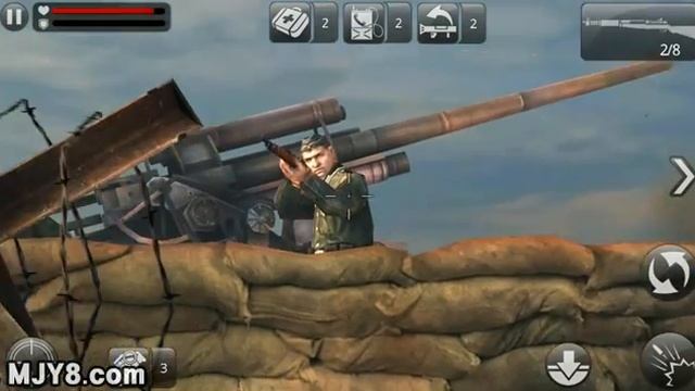 Frontline Commando: d-day - Android / iPhone game смотреть онлайн