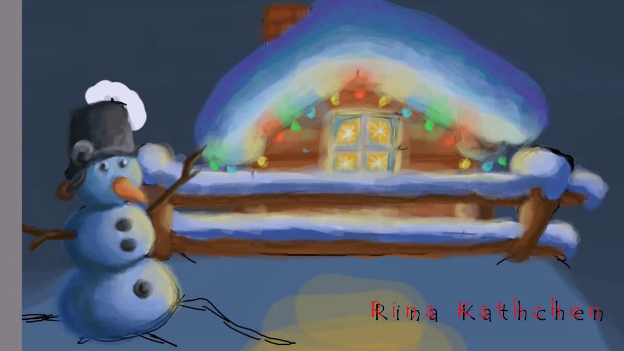 Предновогодний челлендж. День 1. В процессе рисования (speedpaint)