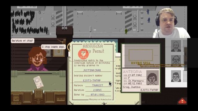 Papers, Please! (Session 2)