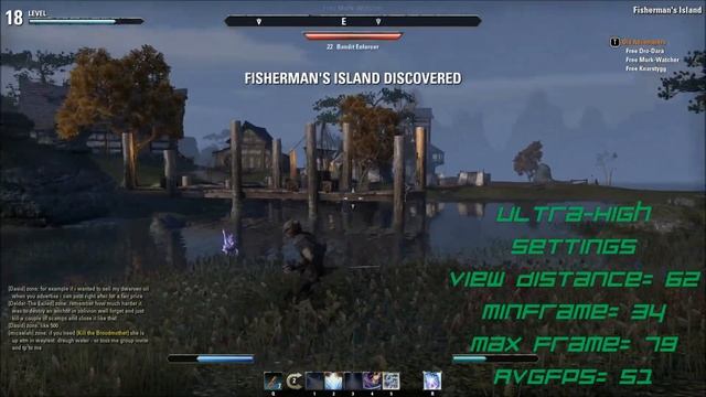 Elder Scrolls Online Nvidia GTX 660Ti 1080p ULTRA HIGH смотреть онлайн