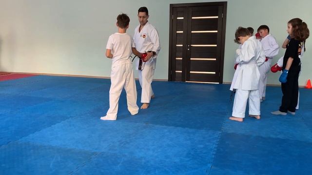 Тренировка по Каратэ ( спортивная школа Энтузиаст ) смотреть онлайн