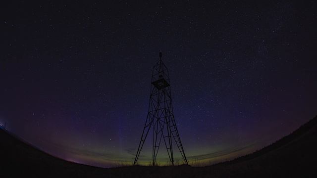 Алтай - гора Самарская область Северное сияние.