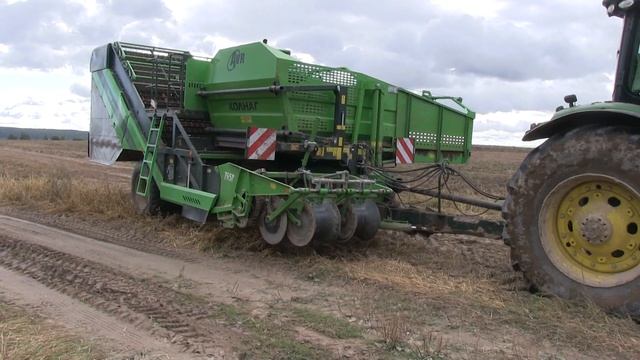 Картофелеуборочный комбайн AVR SPIRIT 6200 - КОЛНАГ в работе смотреть онлайн