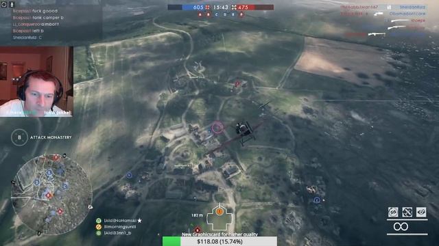 Battlefield 1 - Fighter | Bomber killer смотреть онлайн
