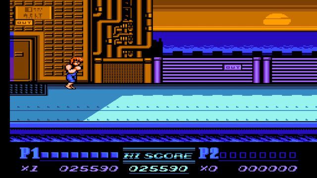 Double Dragon 2 nes gameplay, старые игры,игры 8 bit , Игры на деньди,old games смотреть онлайн
