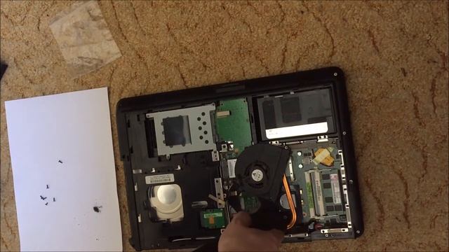 Asus k50c how to change HDD / SSD / ODD clean up dust смотреть онлайн