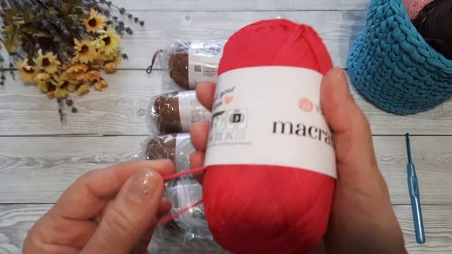 YarnArt Macrame / Ярнарт Макраме. Распаковка пряжи интернет-магазин Овечка смотреть онлайн
