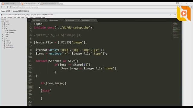 Image Uploading in Php With Html Form - Web Development In Hindi - part 49 смотреть онлайн