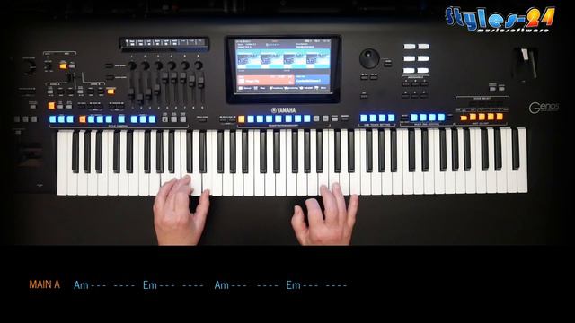 Magic Fly - Space, Cover, eingespielt mit titelbezogenem Style auf Yamaha Genos. смотреть онлайн