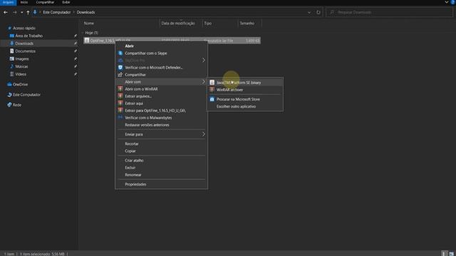 Como BAIXAR e INSTALAR OPTIFINE 1.16.5 no Minecraft TUTORIAL смотреть онлайн