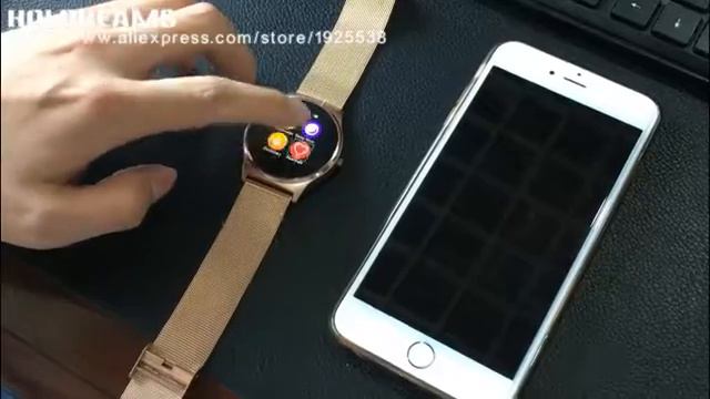 HOLDREAMS US03 Bluetooth Smart Watch Sport Health Smartwatch for Android IOS Phone смотреть онлайн