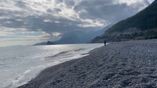 ТУРЦИЯ | АНТАЛЬЯ | пляж САРЫСУ| погода СУПЕР! смотреть онлайн