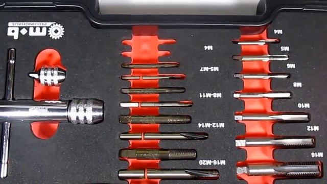 Набор резьбонарезного инструмента смотреть онлайн