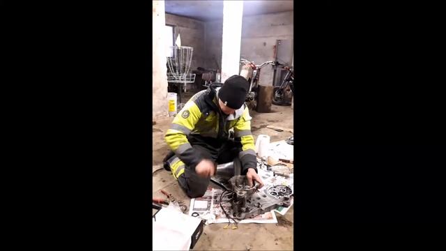 Suzuki Street Magic motor build part1 смотреть онлайн