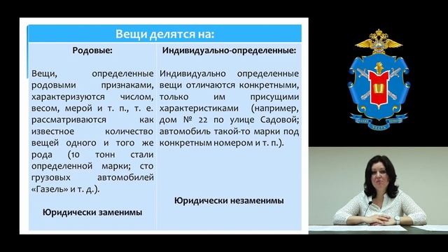 Тема 7. Объекты гражданских правоотношений. смотреть онлайн