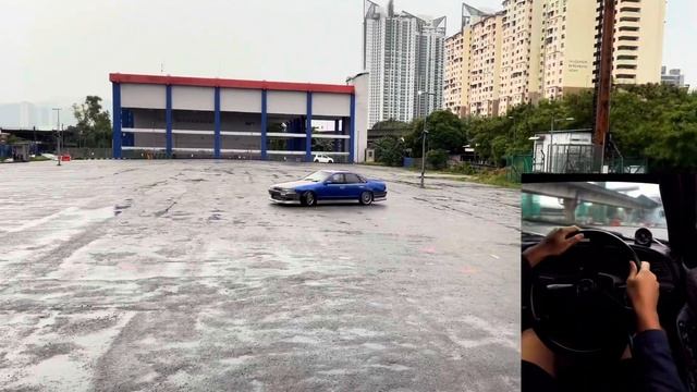 DRIFTING MY SR20 CEFIRO A31 IN THE RAIN (RAW SOUND) смотреть онлайн