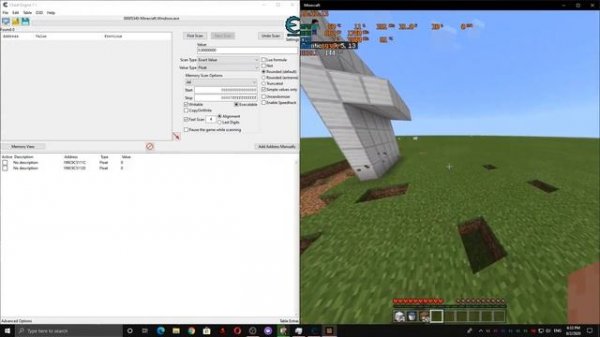 Minecraft Instabreak Hacks with Cheat Engine! (Tutorial)