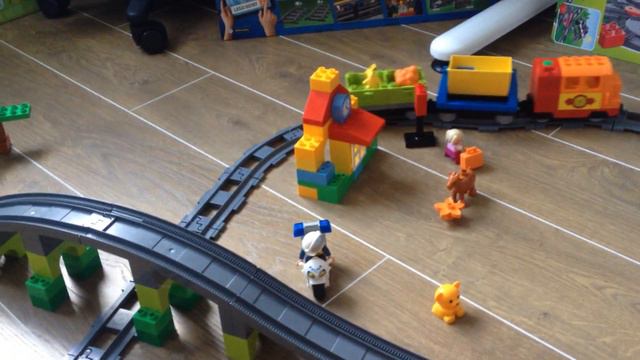 Конструктор LEGO DUPLO Большой поезд (10508)+10507+10506 Deluxe Train Set