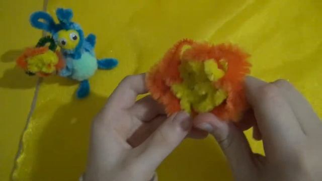 Поделки из пушистой проволоки. DIY Цветок для мамы. смотреть онлайн