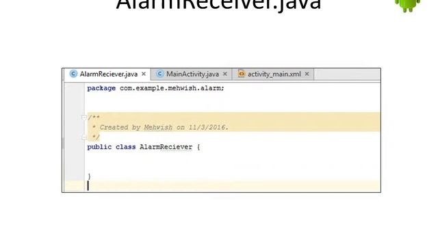Android Development Session 11 Ring Alarm Through BroadcastReceiver смотреть онлайн