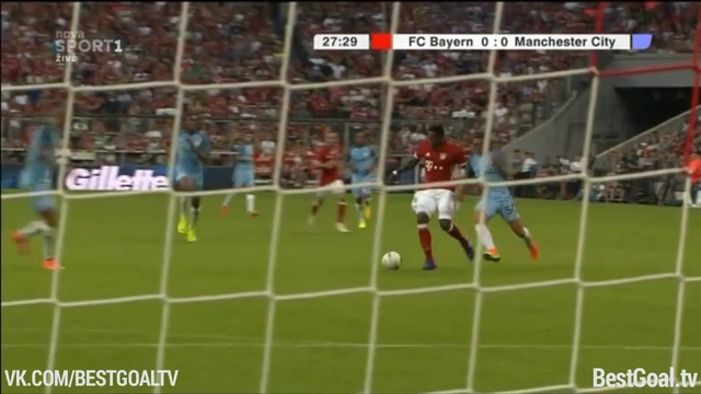 Бавария 1:0 Манчестер Сити. Обзор матча и видео голов смотреть онлайн
