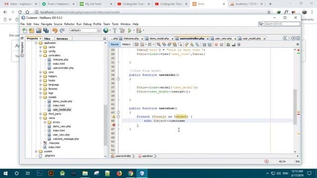 Beginner HTML, CSS, BOOTSTRAP, PHP ,Codeigniter framework (MVC) смотреть онлайн