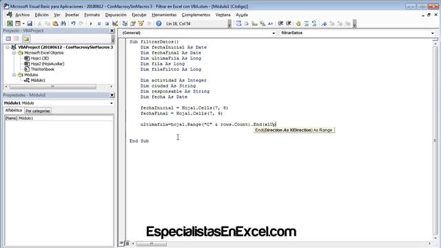 Filtrar en Excel con macros en Excel VBA- ConMacrosySinMacros No. 3 смотреть онлайн