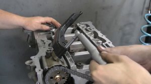 ремонт двигателя форд фокус 1,8  часть 3