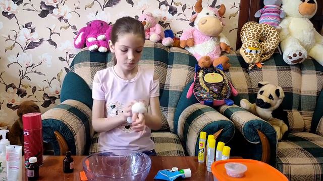 Делаем большой слайм!!! / Masha live / смотреть онлайн