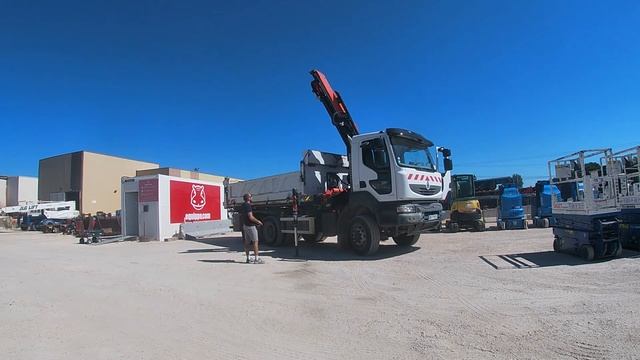 Used2010 - Renault Kerax 380 DXI - Palfinger PK16001-K | Used Tipper Truck | equippo.com | смотреть онлайн