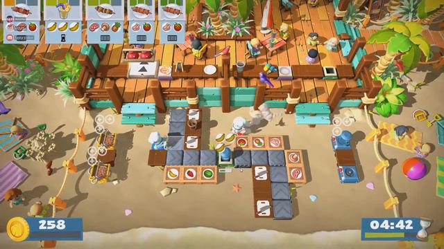 Overcooked 2. Грёбаный шашлык смотреть онлайн
