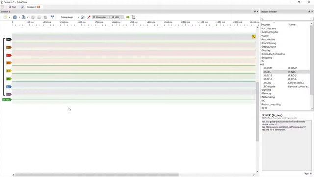 IR Remote Packet Decode using USB Logic Analyzer смотреть онлайн
